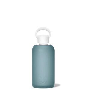 BKR Little Glass Water Bottle River (Sheer Atlantic Blue) 16oz/500ml